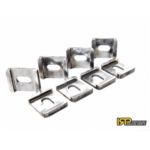 Rear trailing arm camber and toe adjusting kit (weld in plates) BMW E30, E34, E36/5, E36/7, E36/8